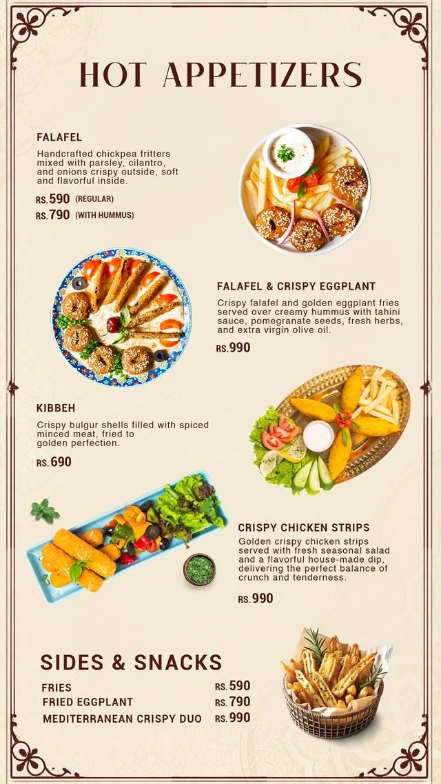 Basha Istanbul menu, page 4