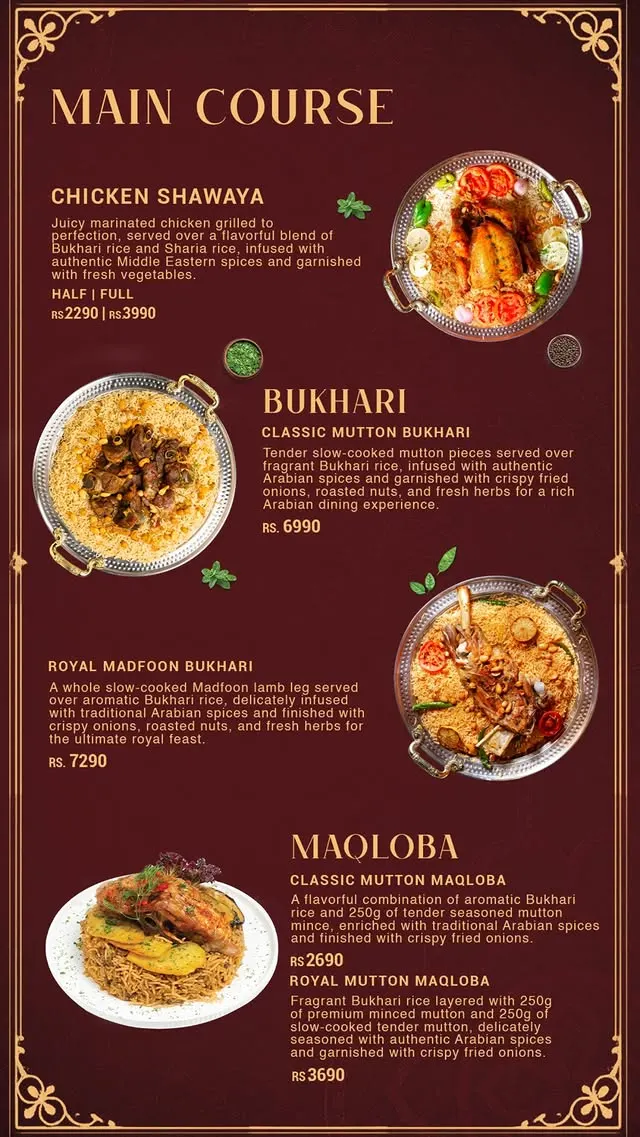 Basha Istanbul menu, page 9