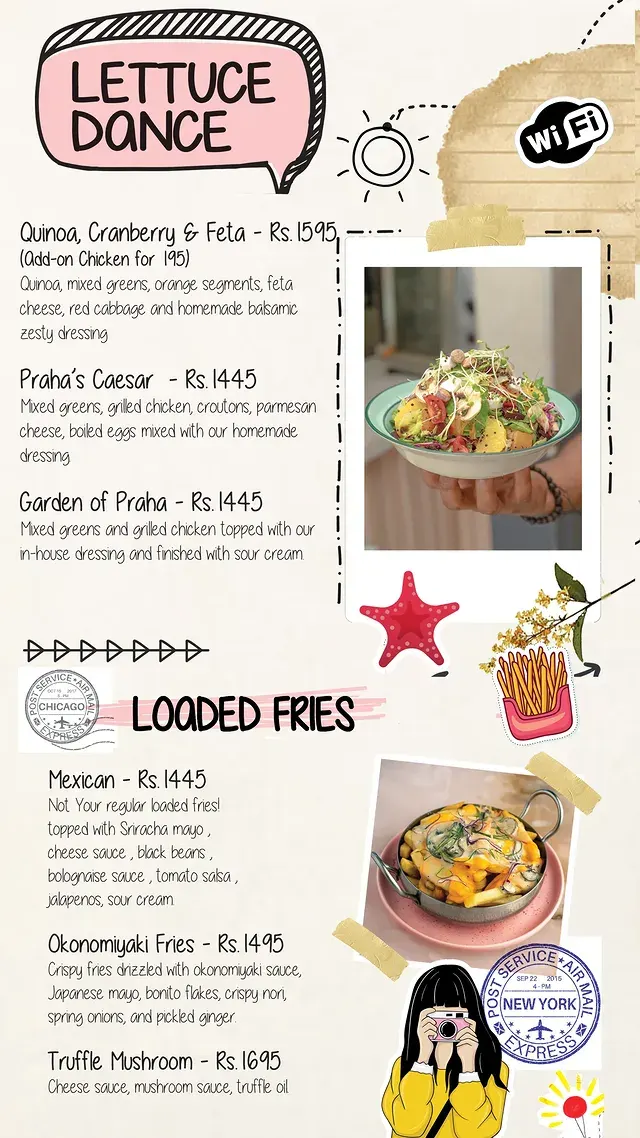 Caffe Praha menu, page 4