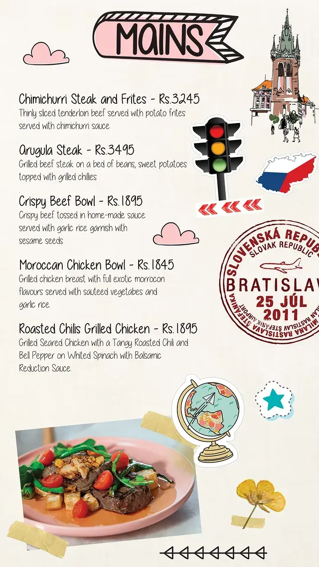 Caffe Praha menu, page 5
