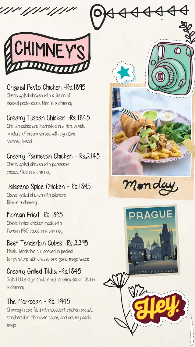 Caffe Praha menu, page 8