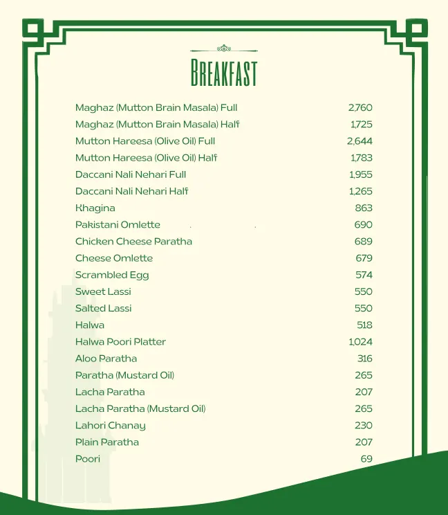 House of Chilli menu, page 10