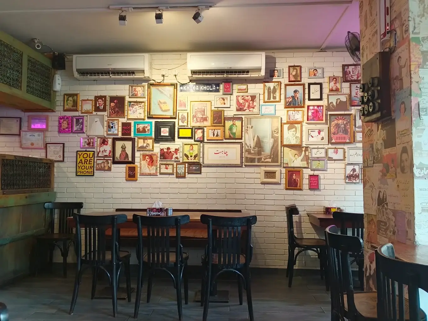 Inside Khoka Khola, Blue Area (Beverly Centre)