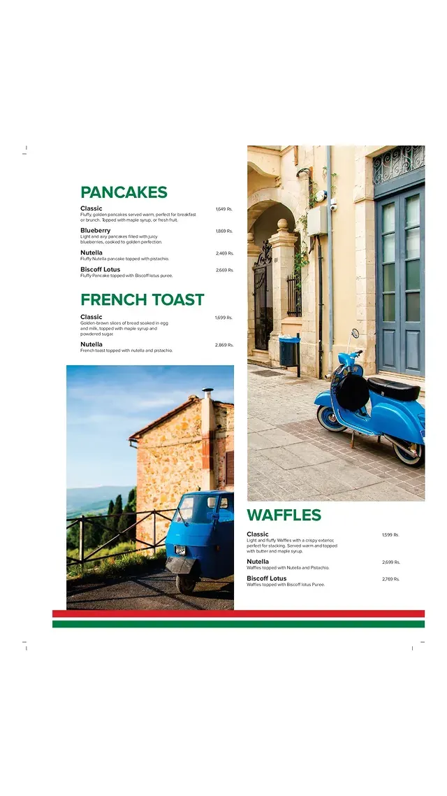 La Terrazza Cafe & Restaurant menu, page 7