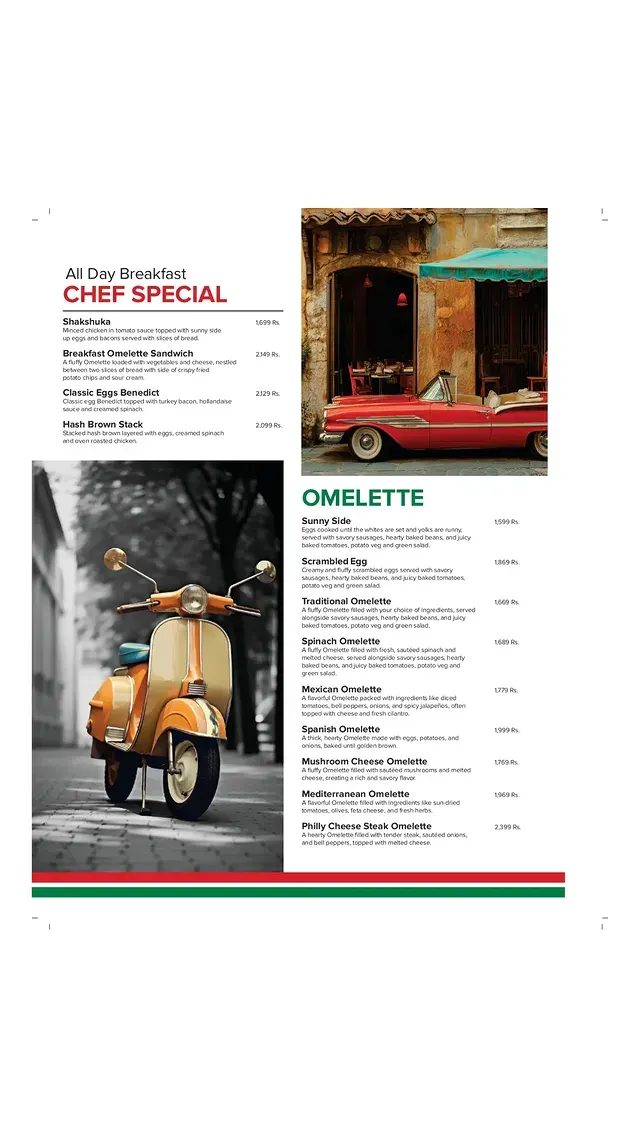 La Terrazza Cafe & Restaurant menu, page 9
