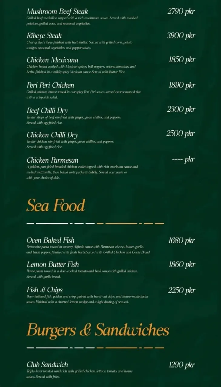 Le Balto menu, page 3