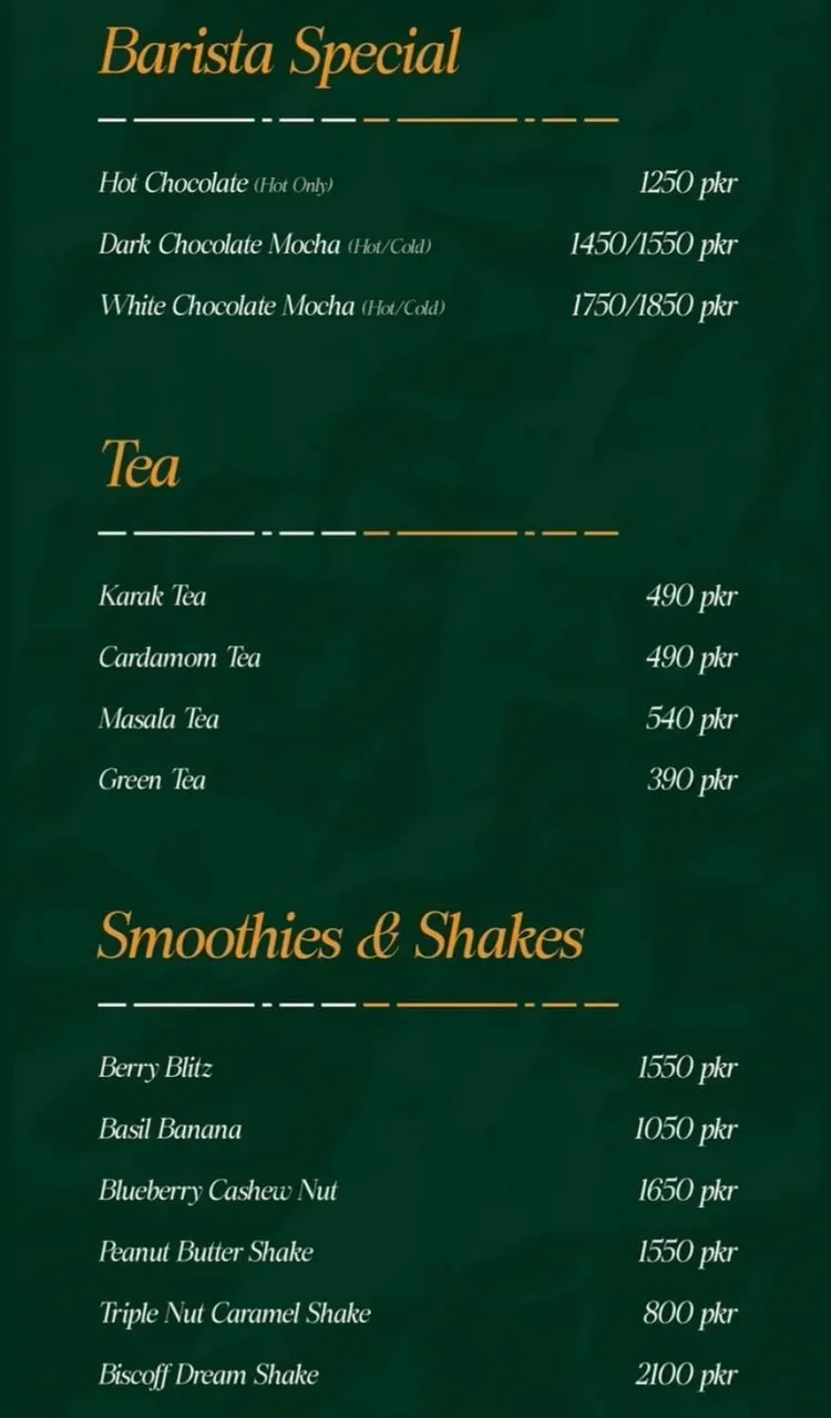 Le Balto menu, page 7