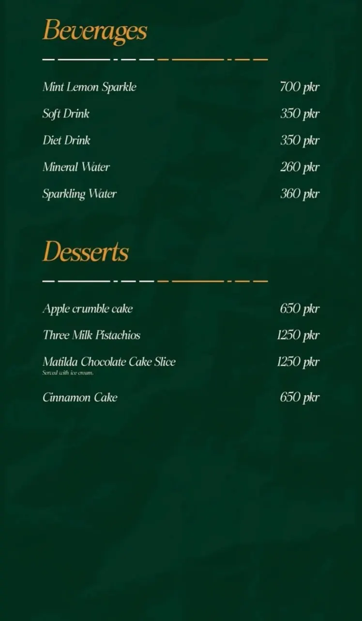 Le Balto menu, page 8