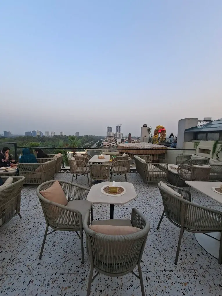 Inside Smoky Terrace by elio, F-10 Markaz