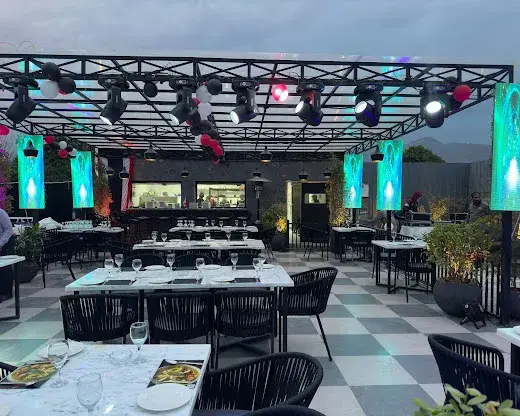 Inside Truly Asian Cuisine, Blue Area