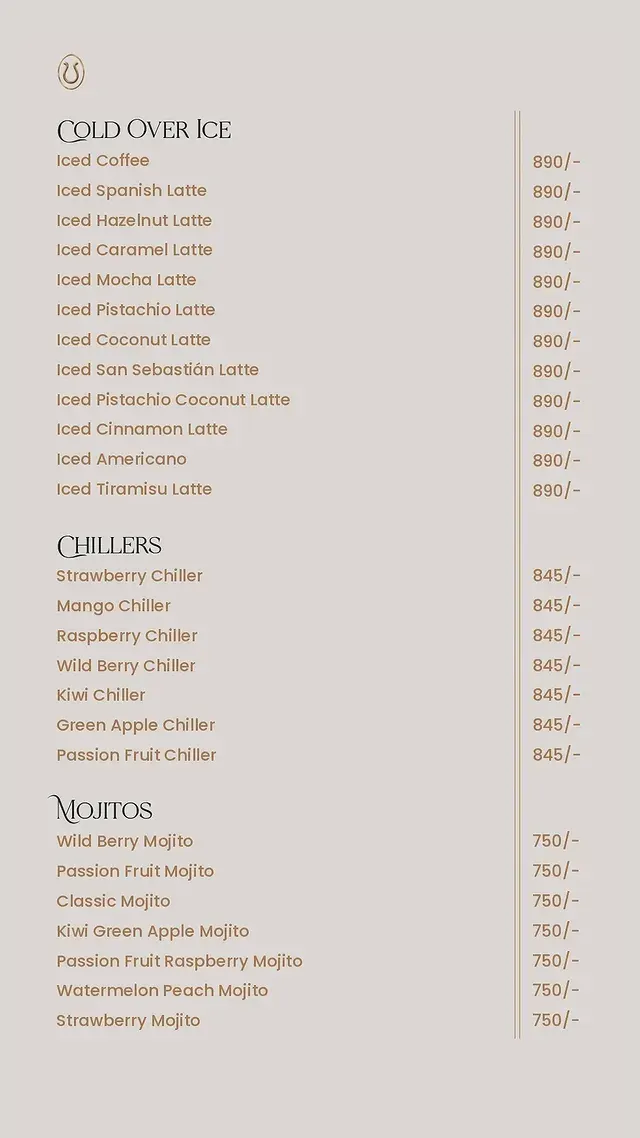 UMAMI menu, page 9