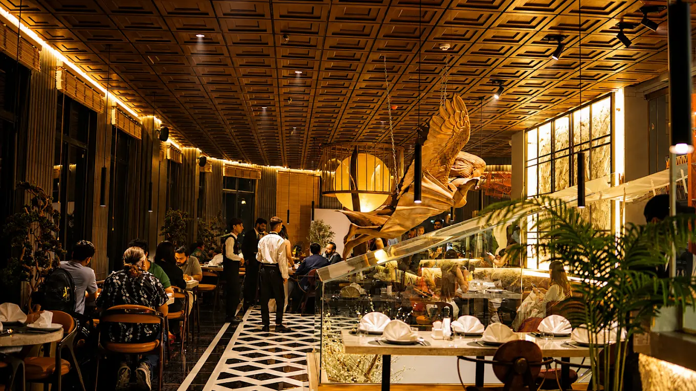 Inside UMAMI, New Blue Area, G-9