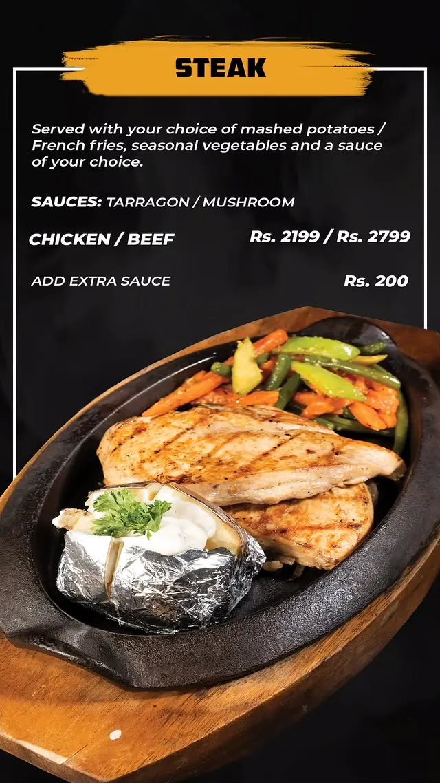 Wild Wings menu, page 10
