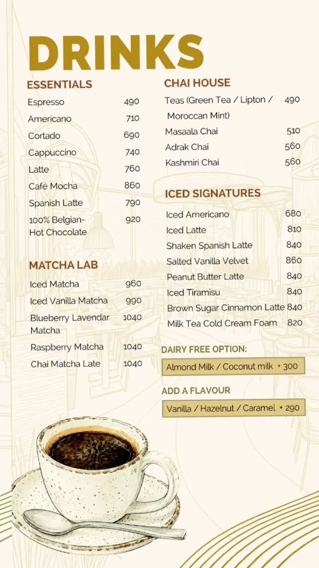 Xander's menu, page 7