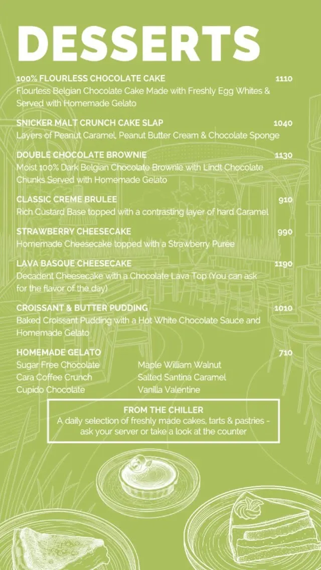 Xander's menu, page 9