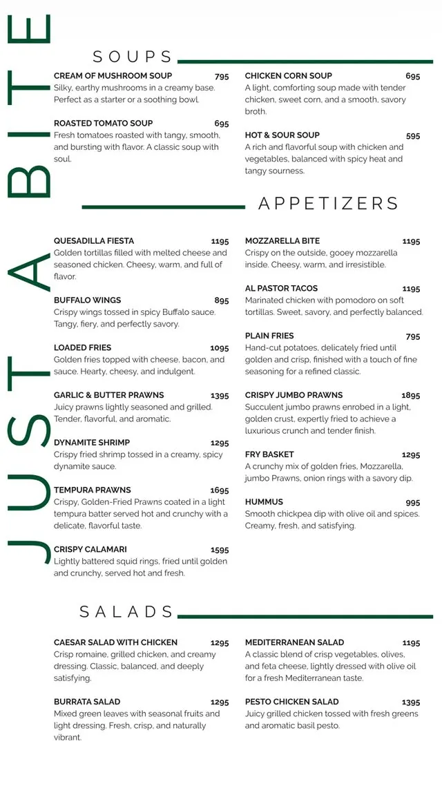 Yaman Restaurant menu, page 2