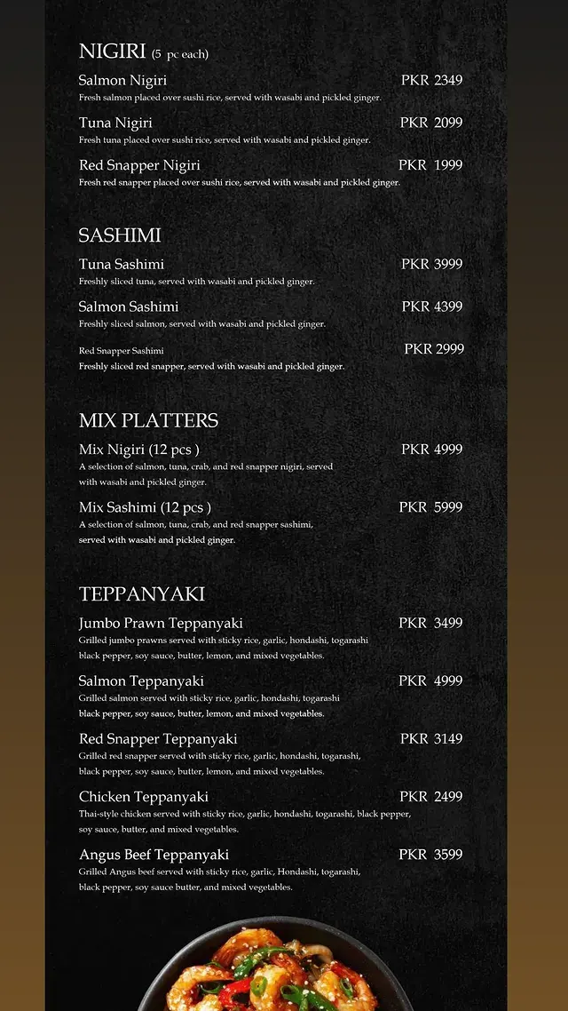 Yara Restaurant, Cafe & Hookah Lounge menu, page 5