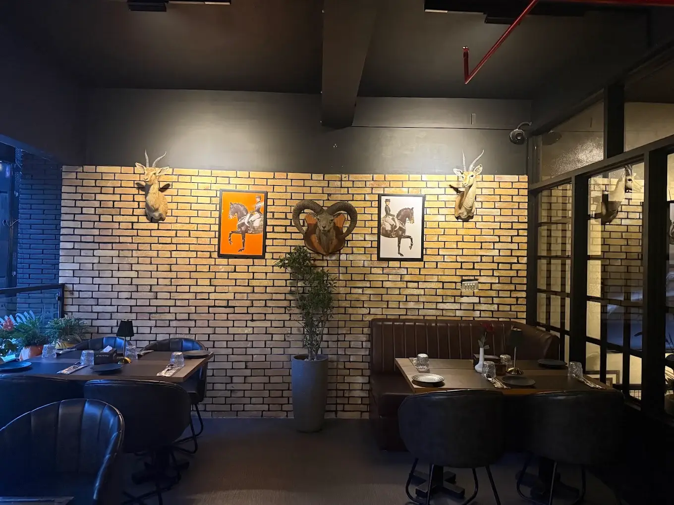 Inside Yara Restaurant, Cafe & Hookah Lounge, Kohsar Market, F-6/3