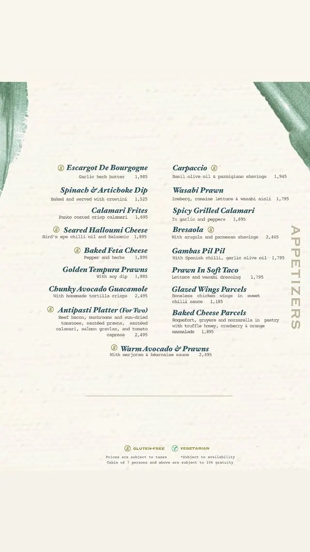 Cafe Aylanto Karachi menu, page 5