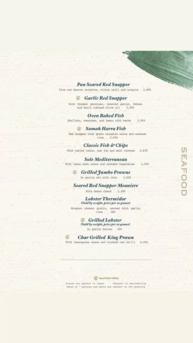 Cafe Aylanto Karachi menu, page 7