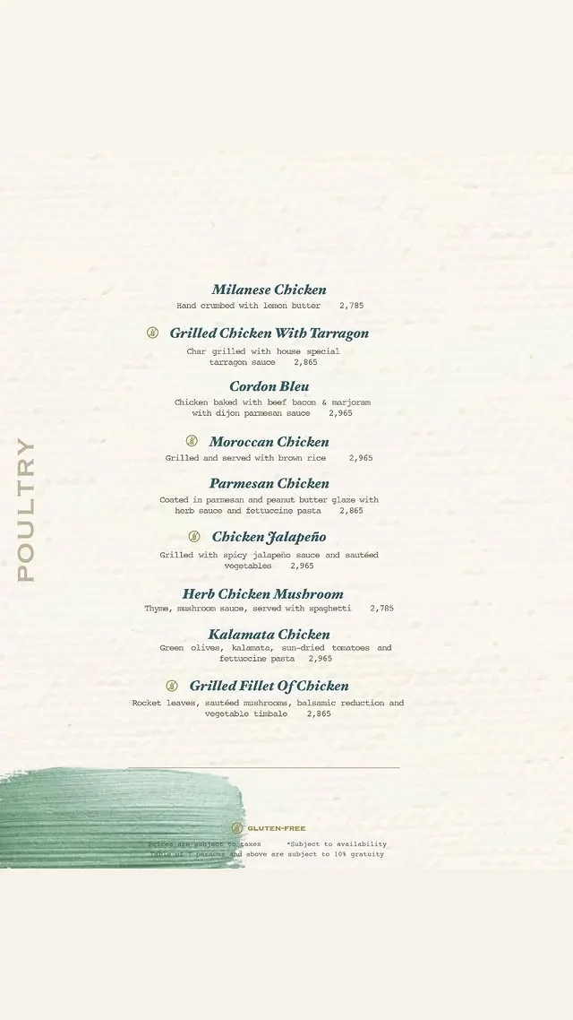 Cafe Aylanto Karachi menu, page 8