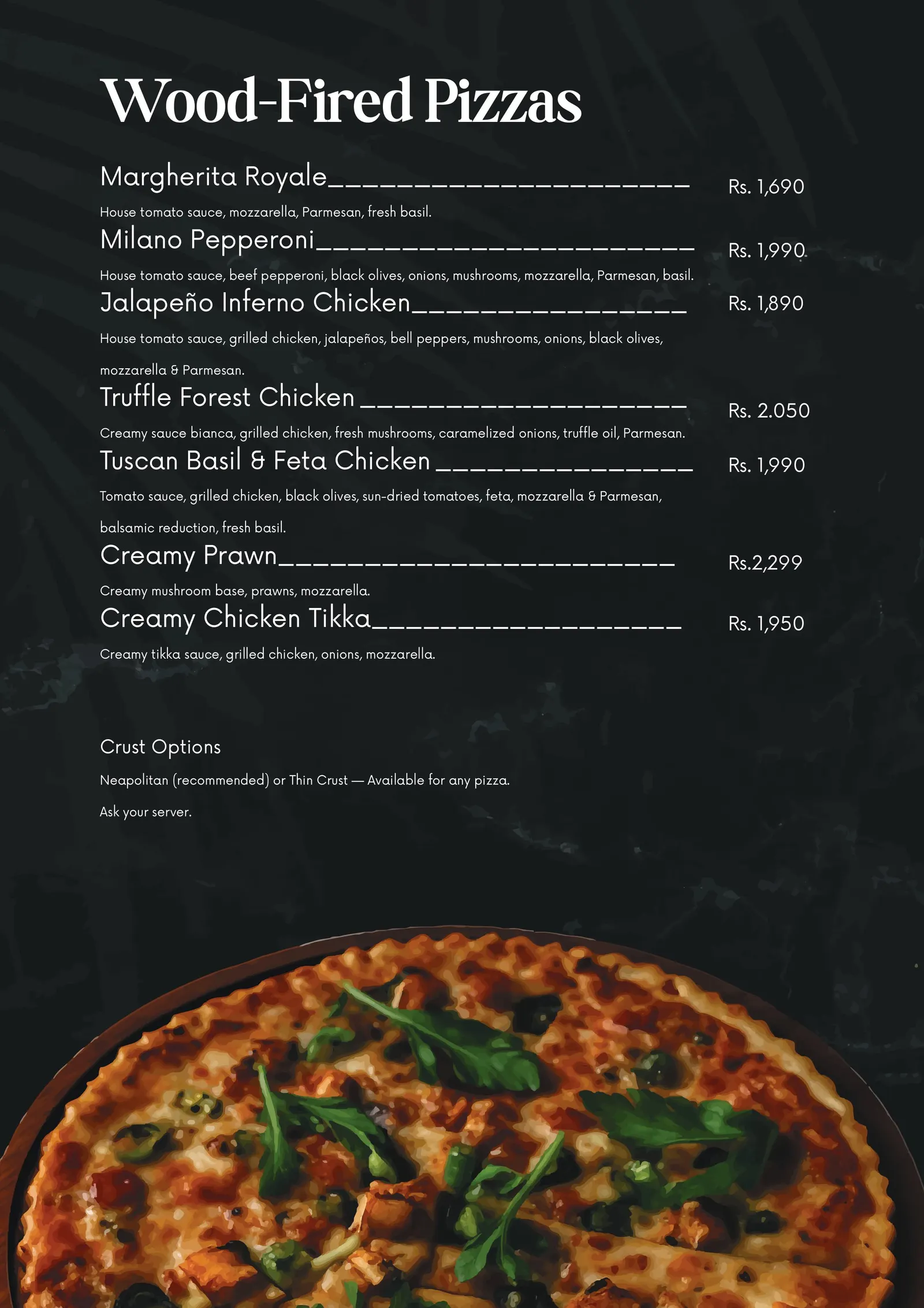 Casa Bistro menu, page 4