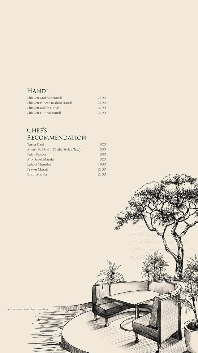 Ghalib Restaurant Karachi menu, page 3