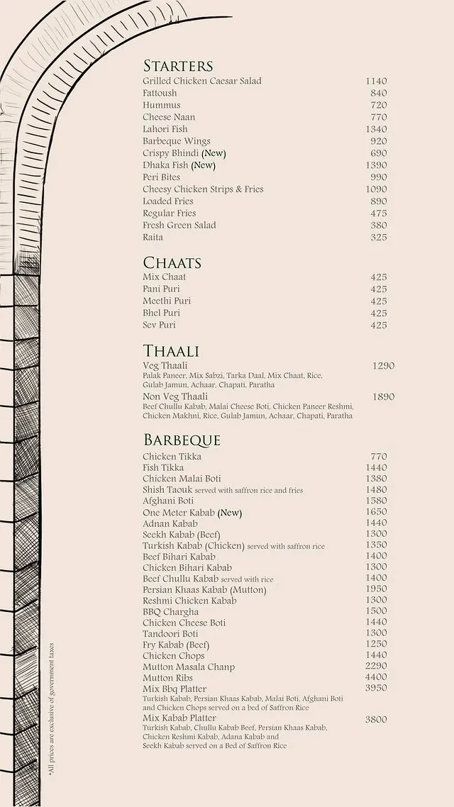 Ghalib Restaurant Karachi menu, page 6