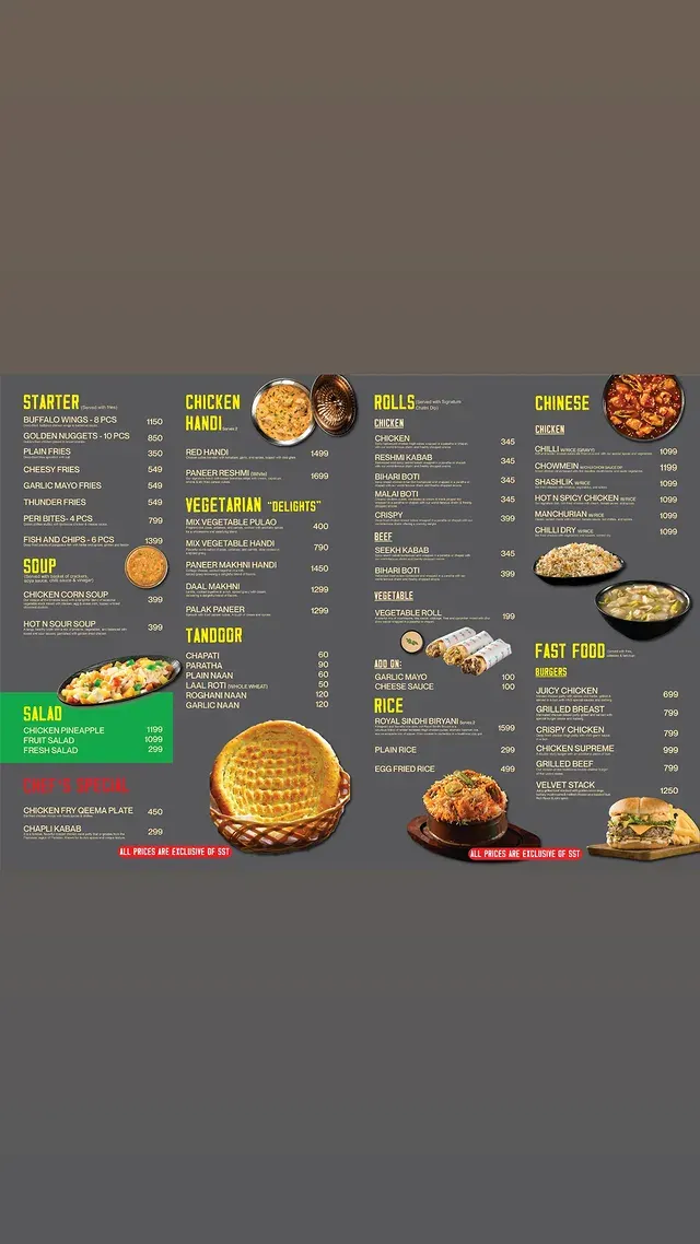 Hot N Spicy Khadda Market menu, page 2