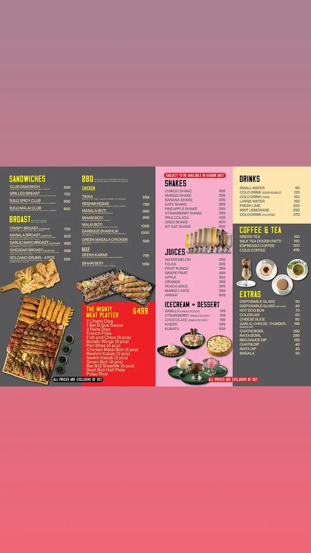 Hot N Spicy Khadda Market menu, page 3