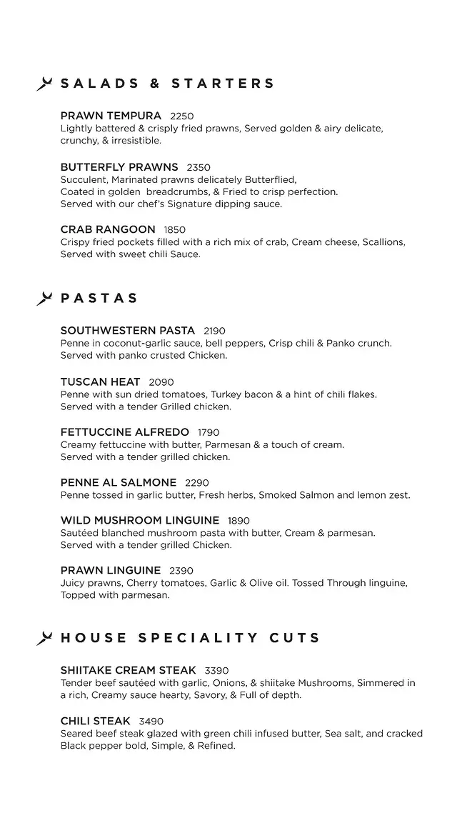 Ktore menu, page 2