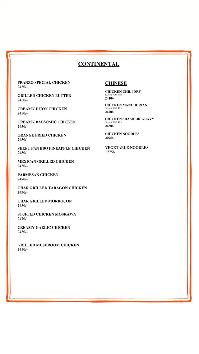 Pranzo menu, page 6