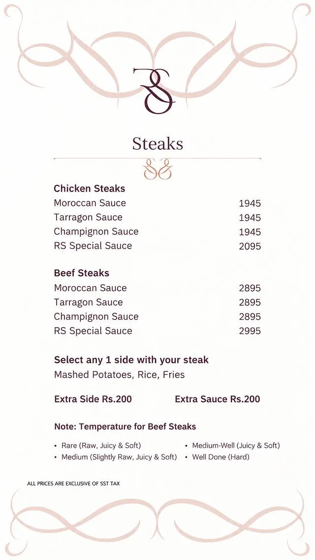 Real Spice - Tariq Road menu, page 10