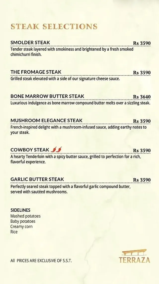 terraza menu, page 6