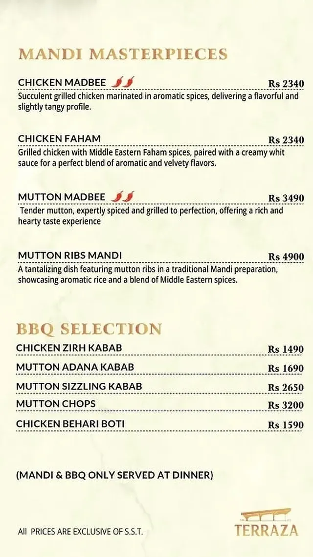 terraza menu, page 8