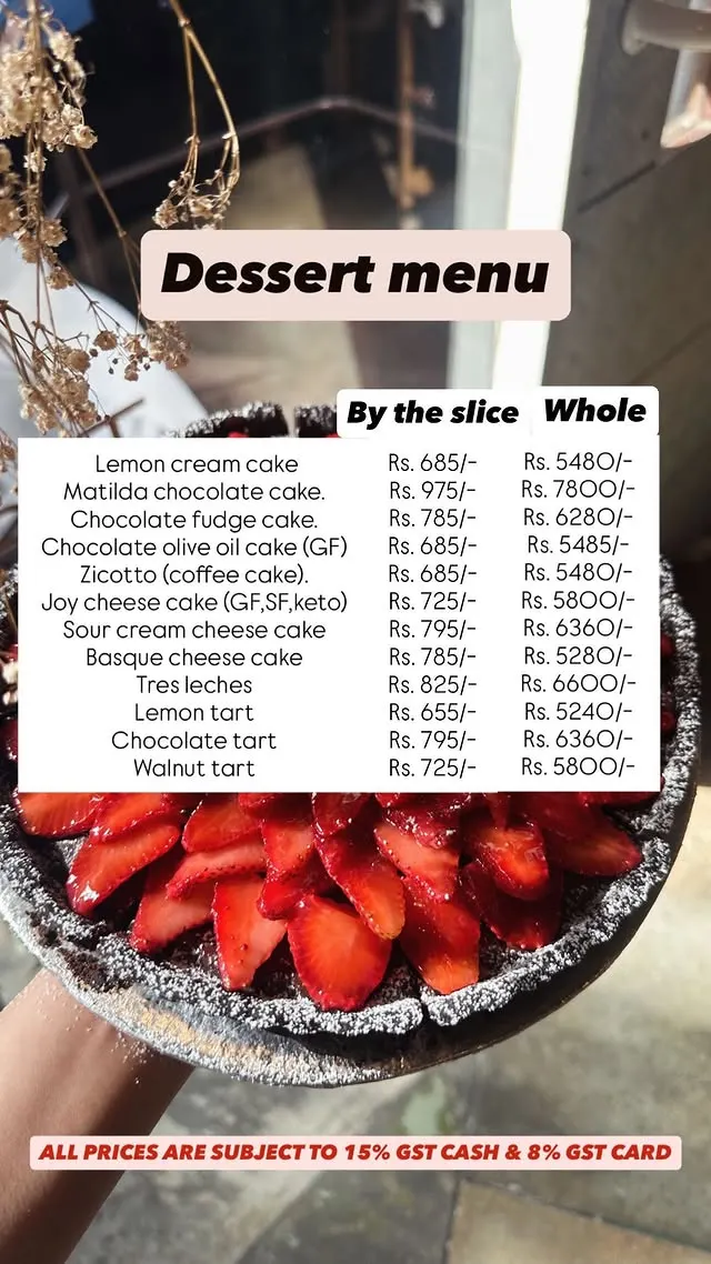 Testkitchen by Okra menu, page 2