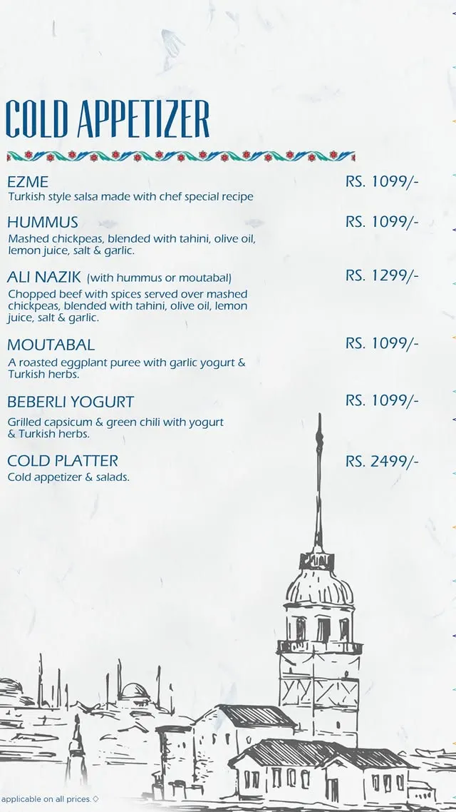 Zeytin menu, page 2