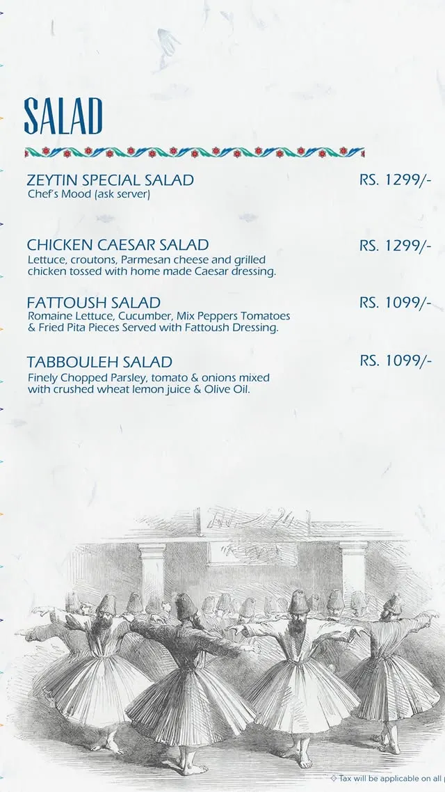 Zeytin menu, page 3