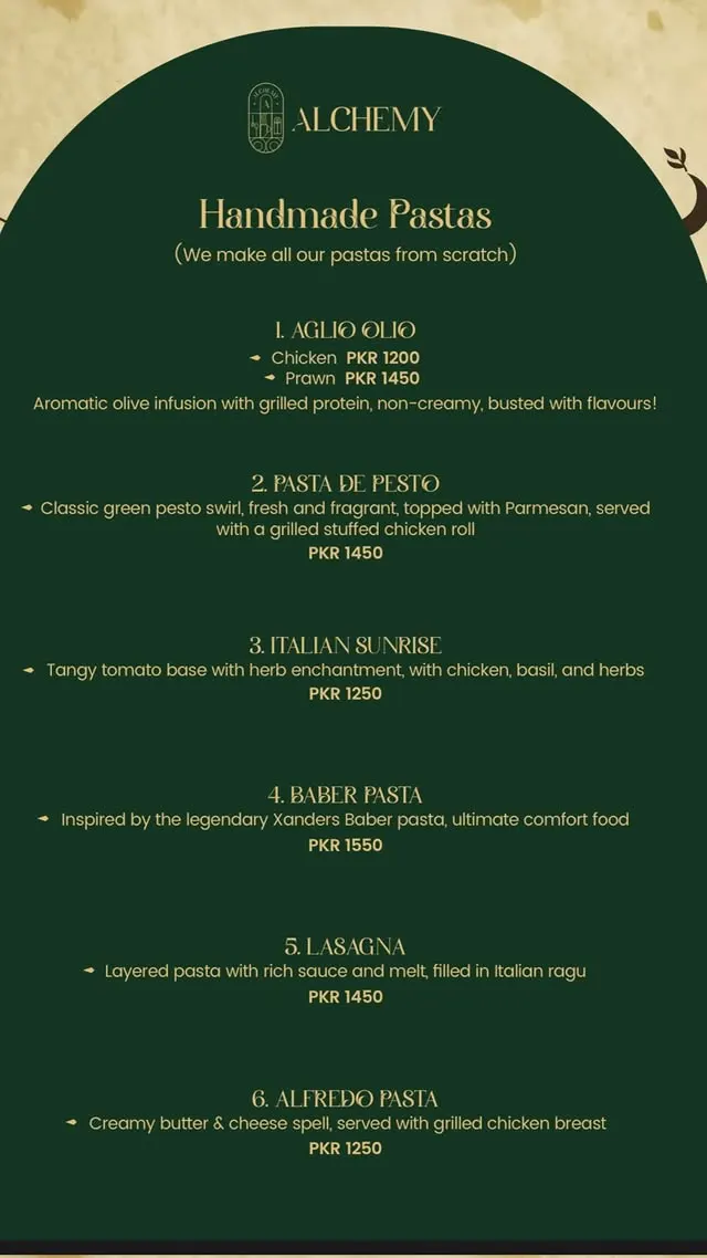 Alchemy menu, page 5