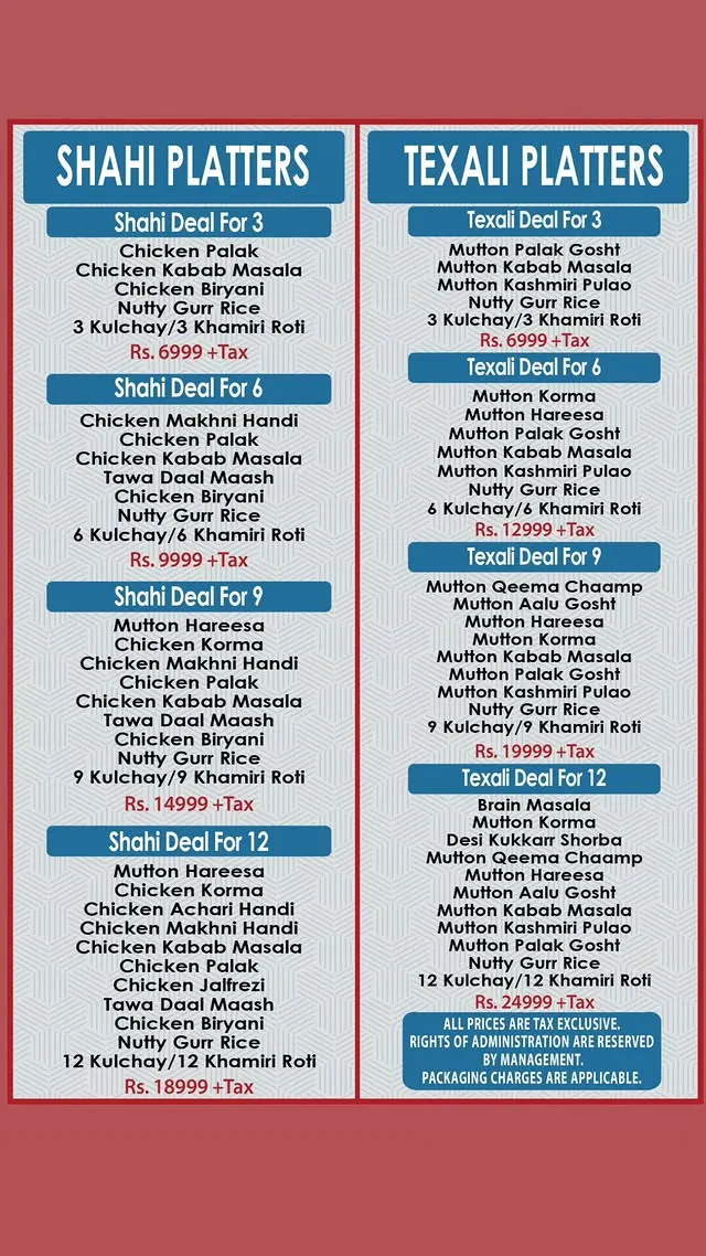 Ambarsariya Restaurant menu, page 4