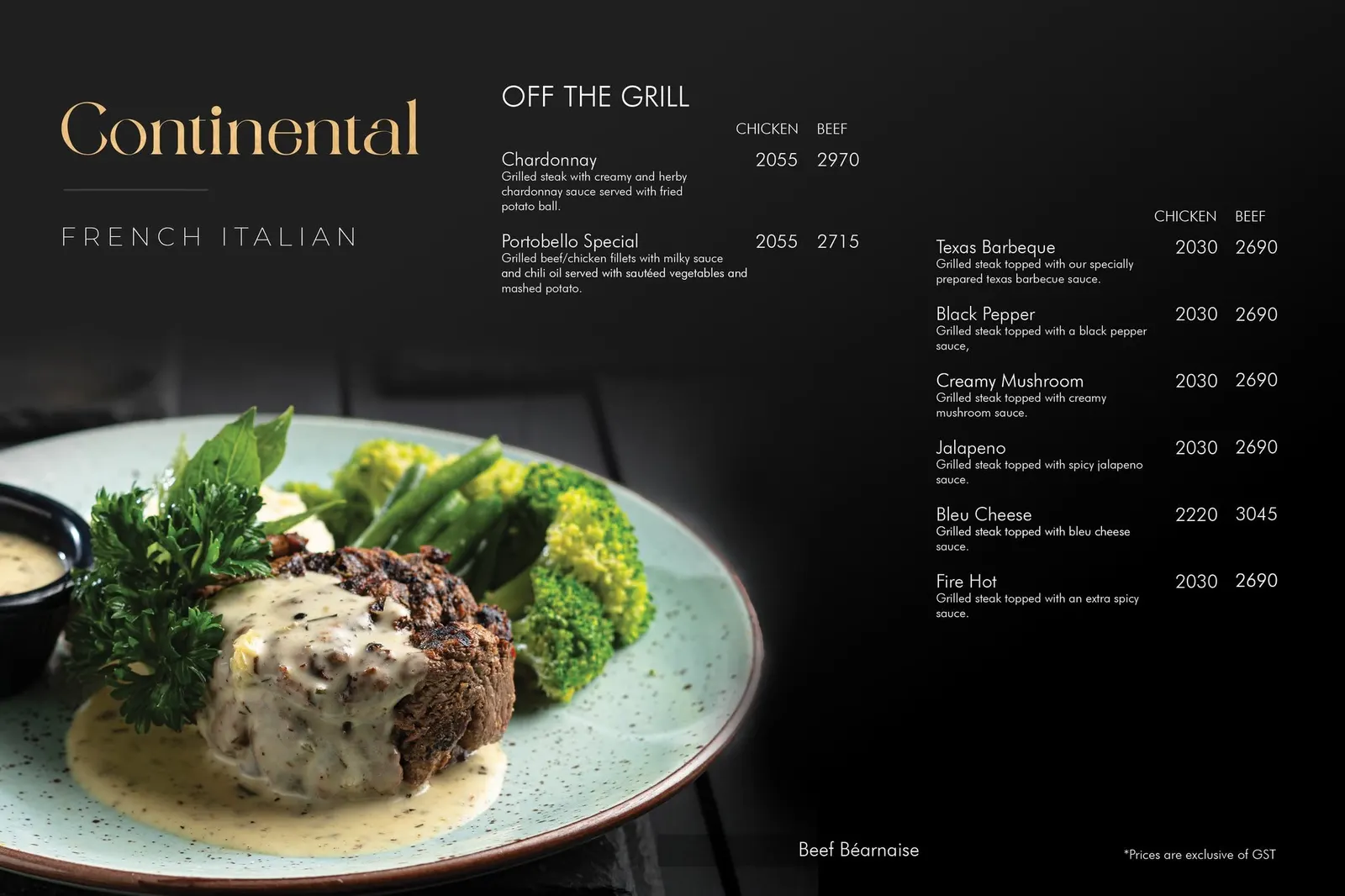 Arcadian Cafe Gulberg menu, page 5