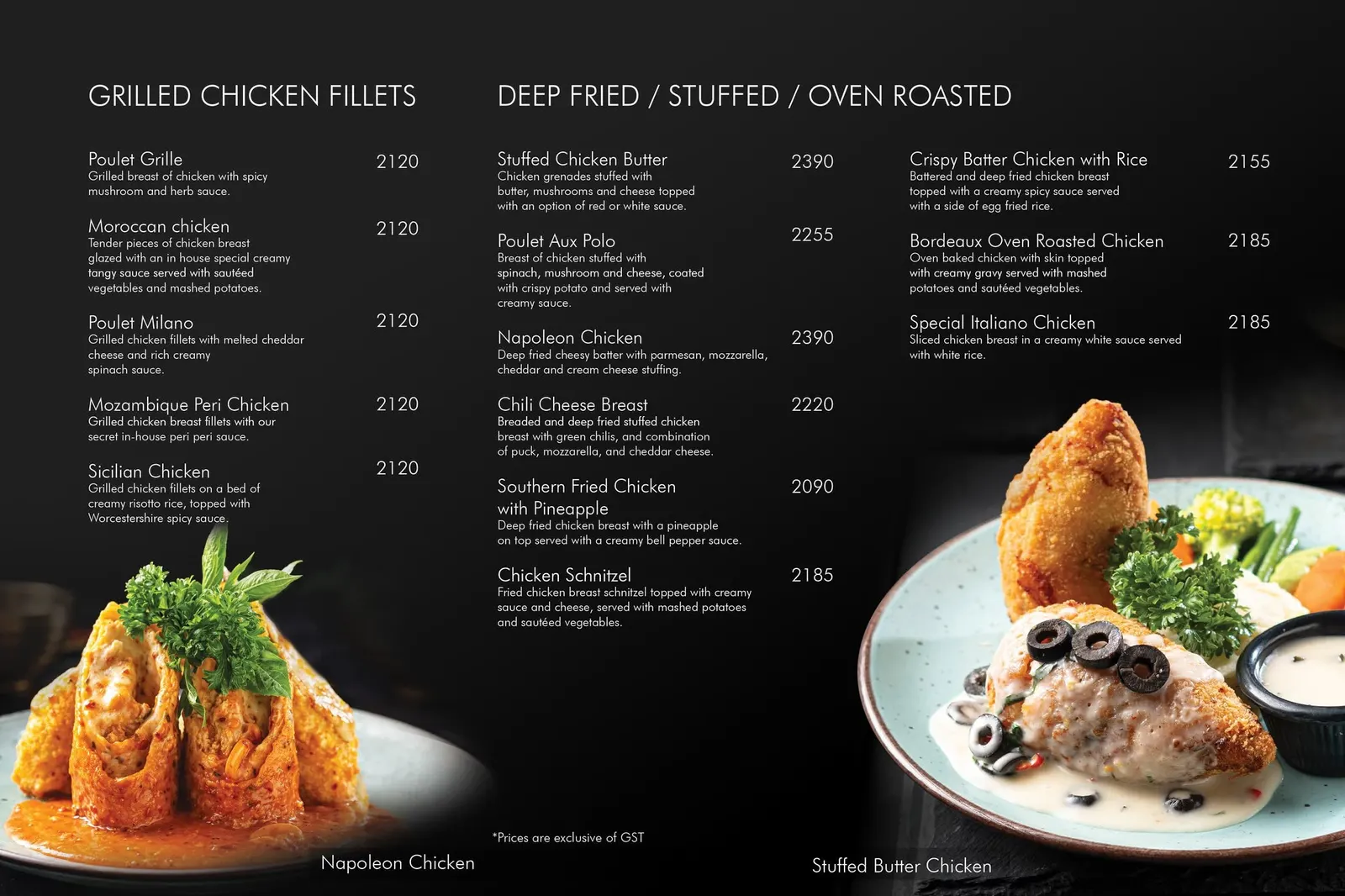 Arcadian Cafe Gulberg menu, page 8
