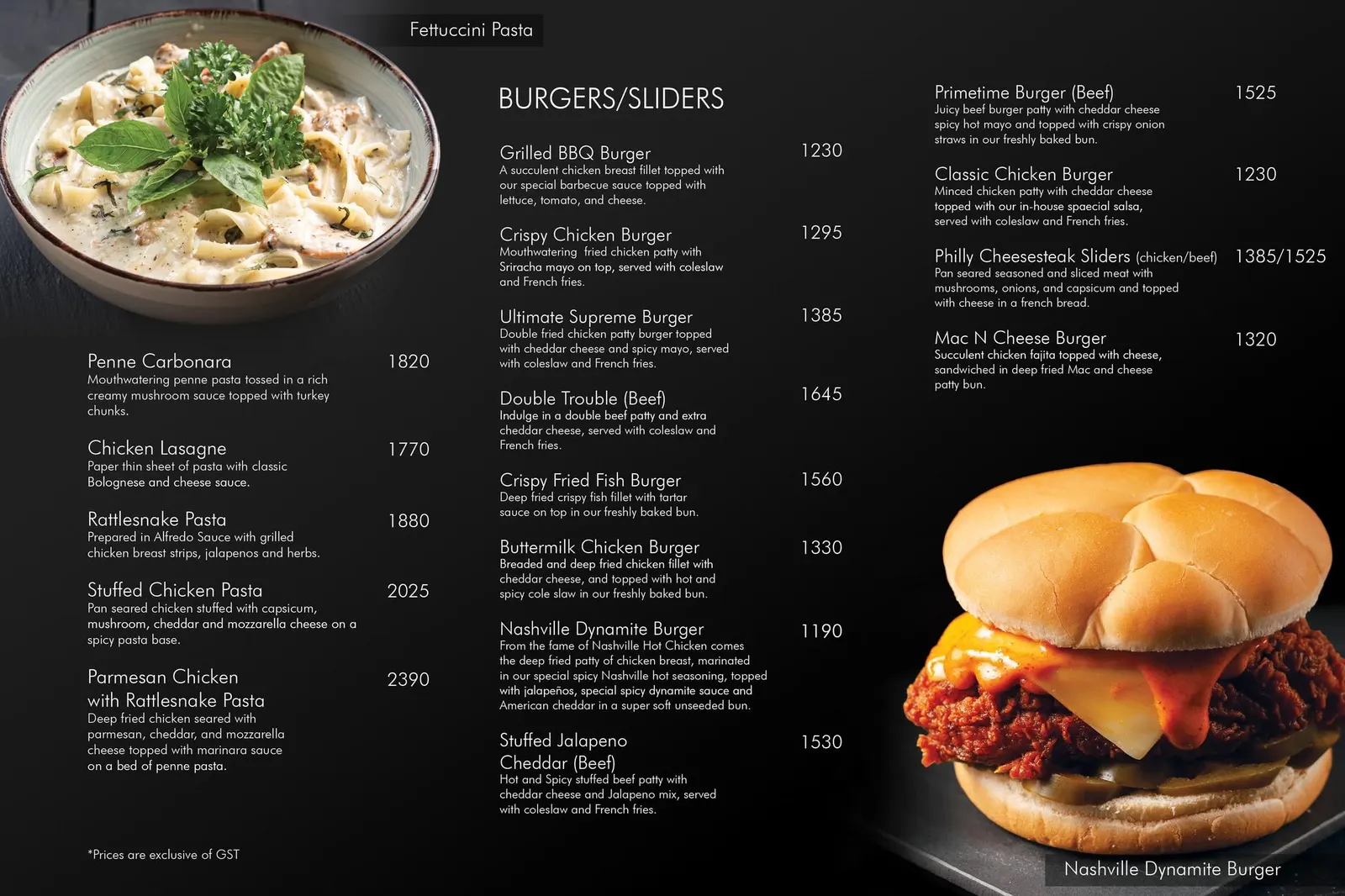 Arcadian Cafe Gulberg menu, page 9