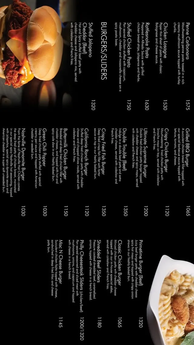 Arcadian Cafe Raya menu, page 7