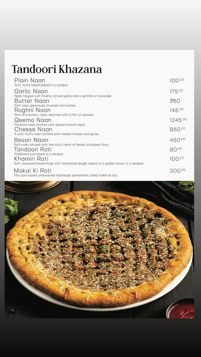 Bagh - Gold Crest Mall menu, page 8