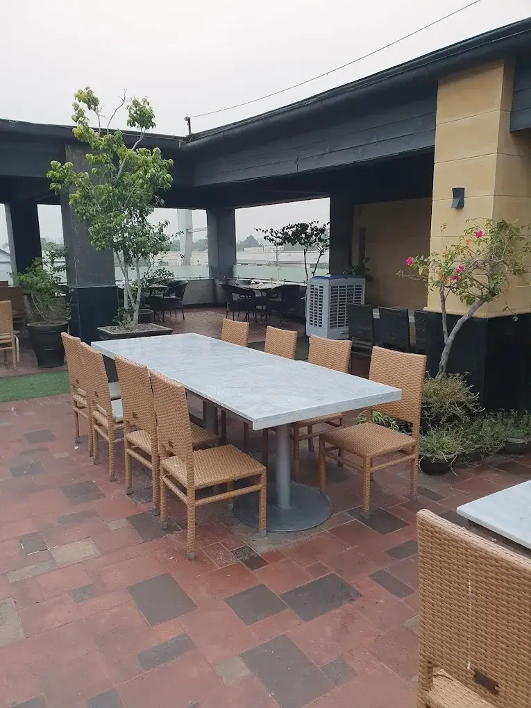 Inside Banera Rooftop Restaurant, DHA EME / Thokar