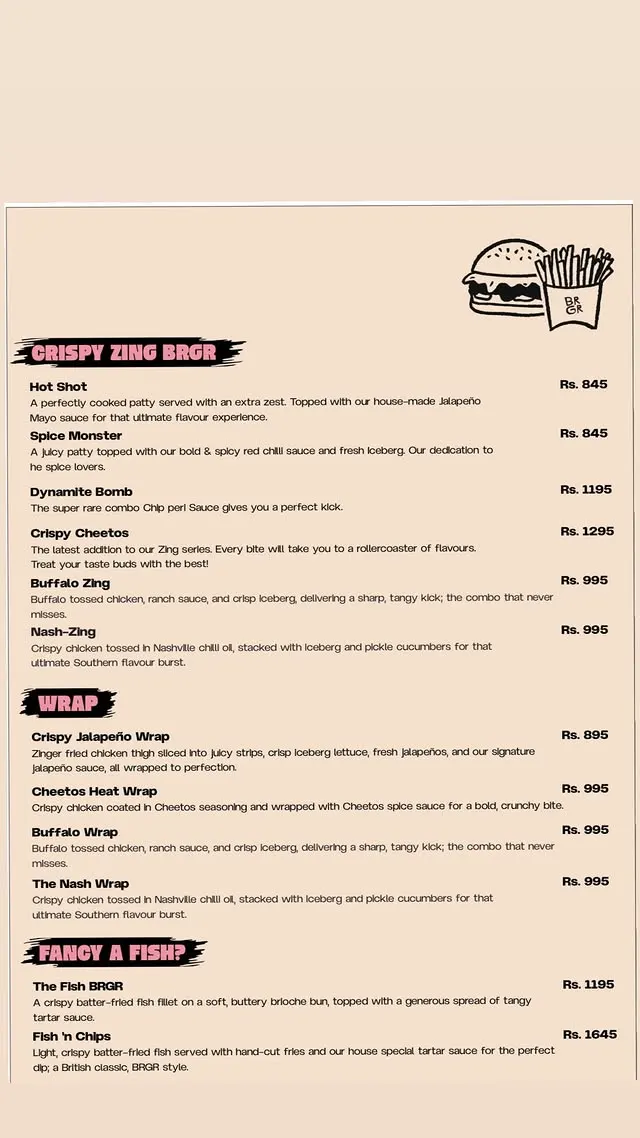 BRGR Askari 10 menu, page 4
