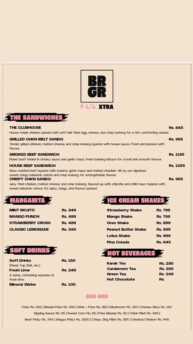 BRGR Askari 10 menu, page 5