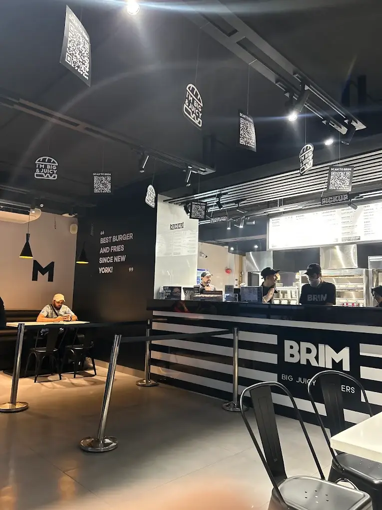 Inside Brim Burgers Mall 1, Gulberg - Mall 1