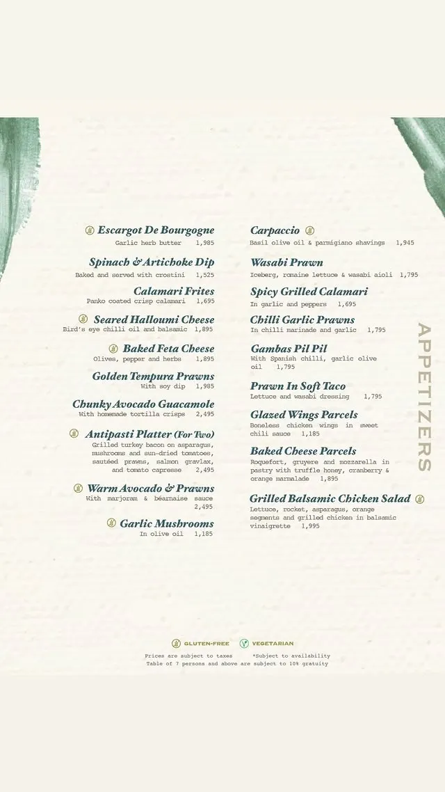 Cafe Aylanto DHA Phase 3 menu, page 2